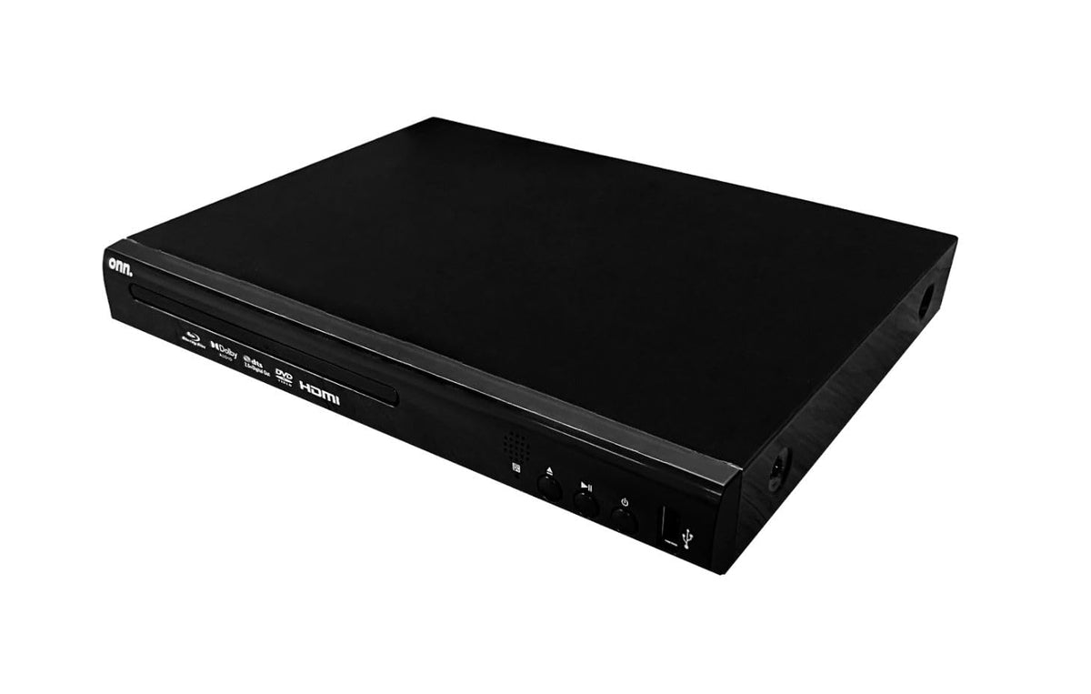 Blu-ray Player with HD Video Output up to 1920x1080 Pixels, Black K665782