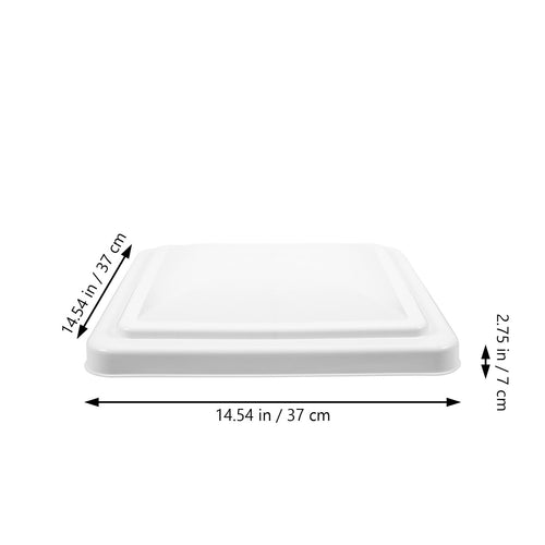 14-inch White RV Roof Vent Cover Z969565