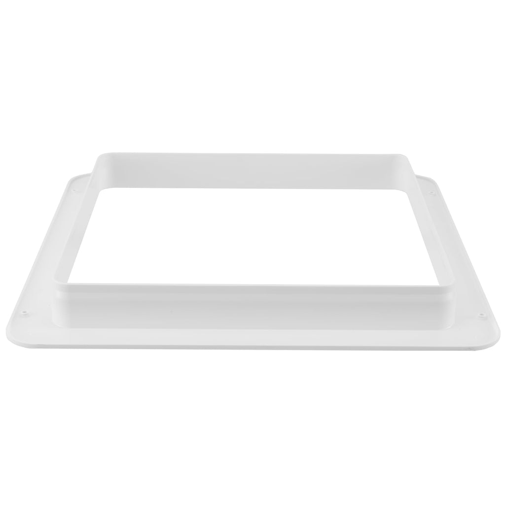 White 13" x 13" RV Vent Garnish Ring Y946