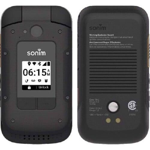 Black Rugged Flip Cellphone A87367