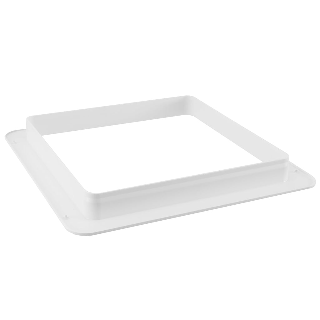 White 13" x 13" RV Vent Garnish Ring Y946