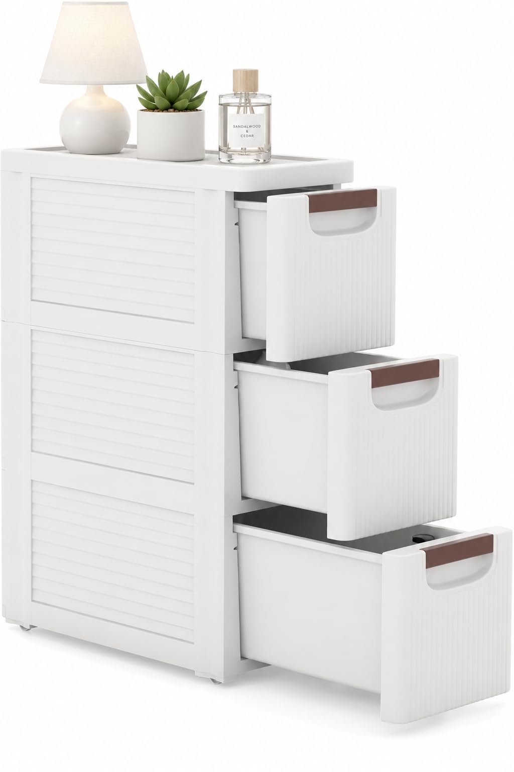 3 Drawers Narrow Storage Cabinet I232