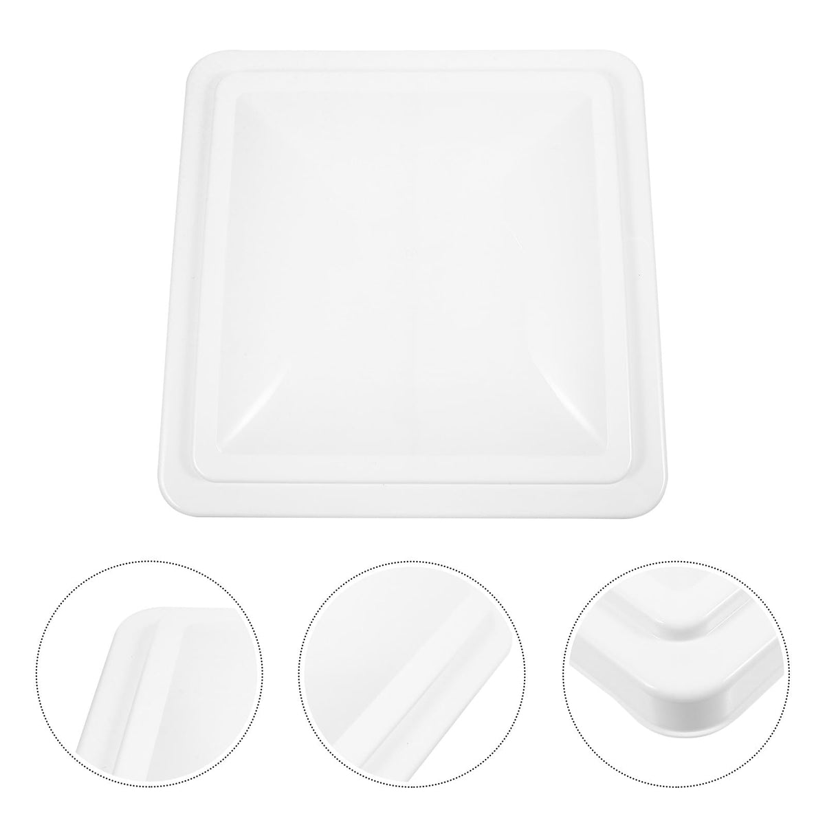 14-inch White RV Roof Vent Cover Z969565