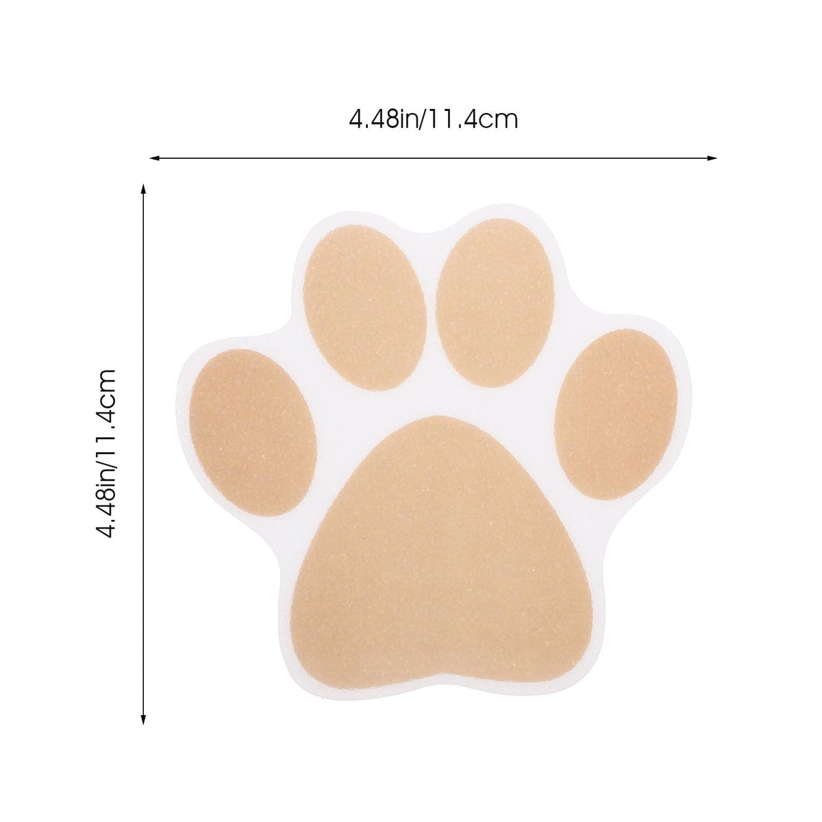 Dog Paw Non Slip Bathtub Stickers with Scraper N32426