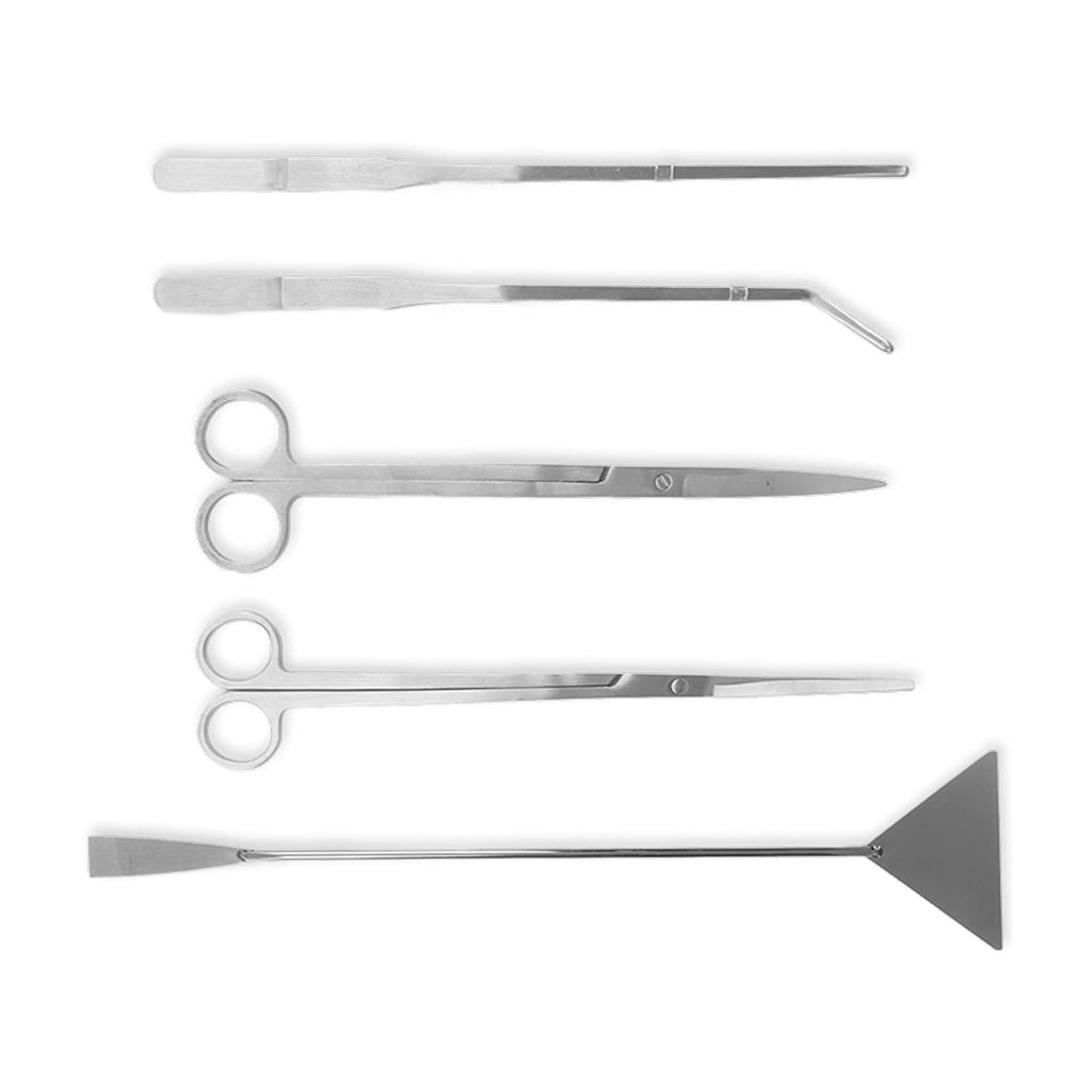 Steel Aquascaping Kit with Tweezers Shovel L1106