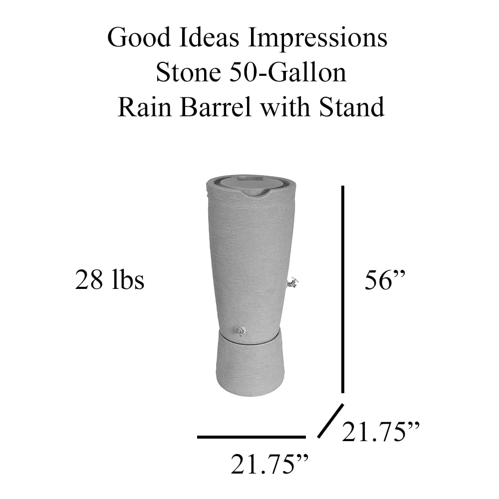 50 Gallon Rain Saver with Stand R645