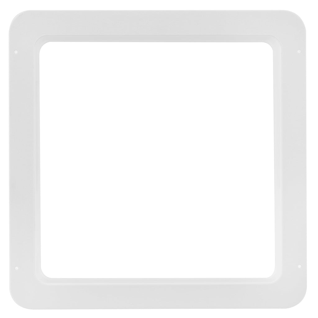 White 13" x 13" RV Vent Garnish Ring Y946