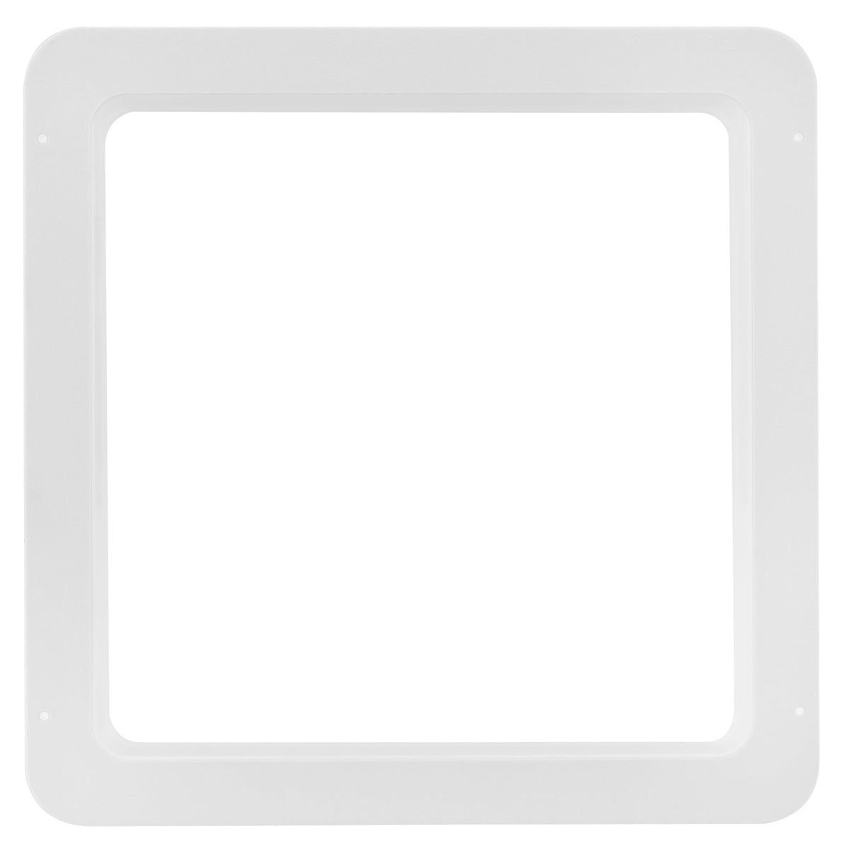 White 13" x 13" RV Vent Garnish Ring Y946