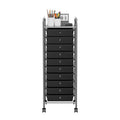 Rolling Utility Cart with 10 Drawers and Lockable Wheels H406780