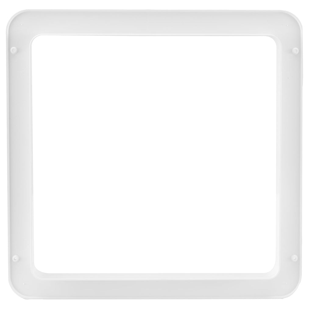 White 13" x 13" RV Vent Garnish Ring Y946
