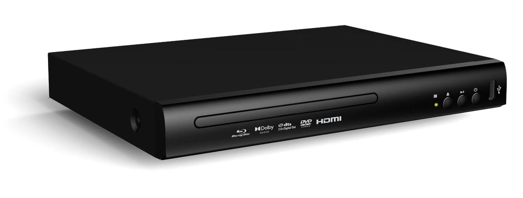 Blu-ray Player with HD Video Output up to 1920x1080 Pixels, Black K665782
