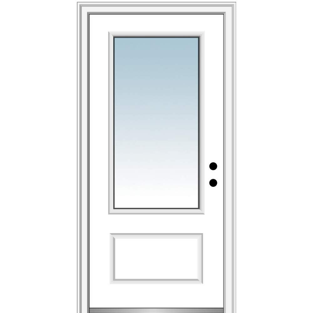 Fiberglass Smooth Primed Prehung Front Door 36" x 80" V947