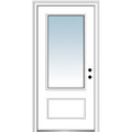Fiberglass Smooth Primed Prehung Front Door 36" x 80" V947