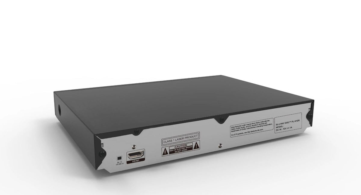 Blu-ray Player with HD Video Output up to 1920x1080 Pixels, Black K665782
