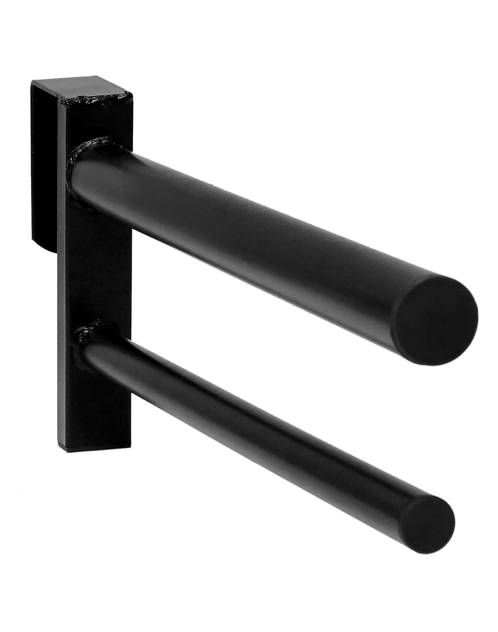 Black PVC Coated Double Saddle Rack P3221