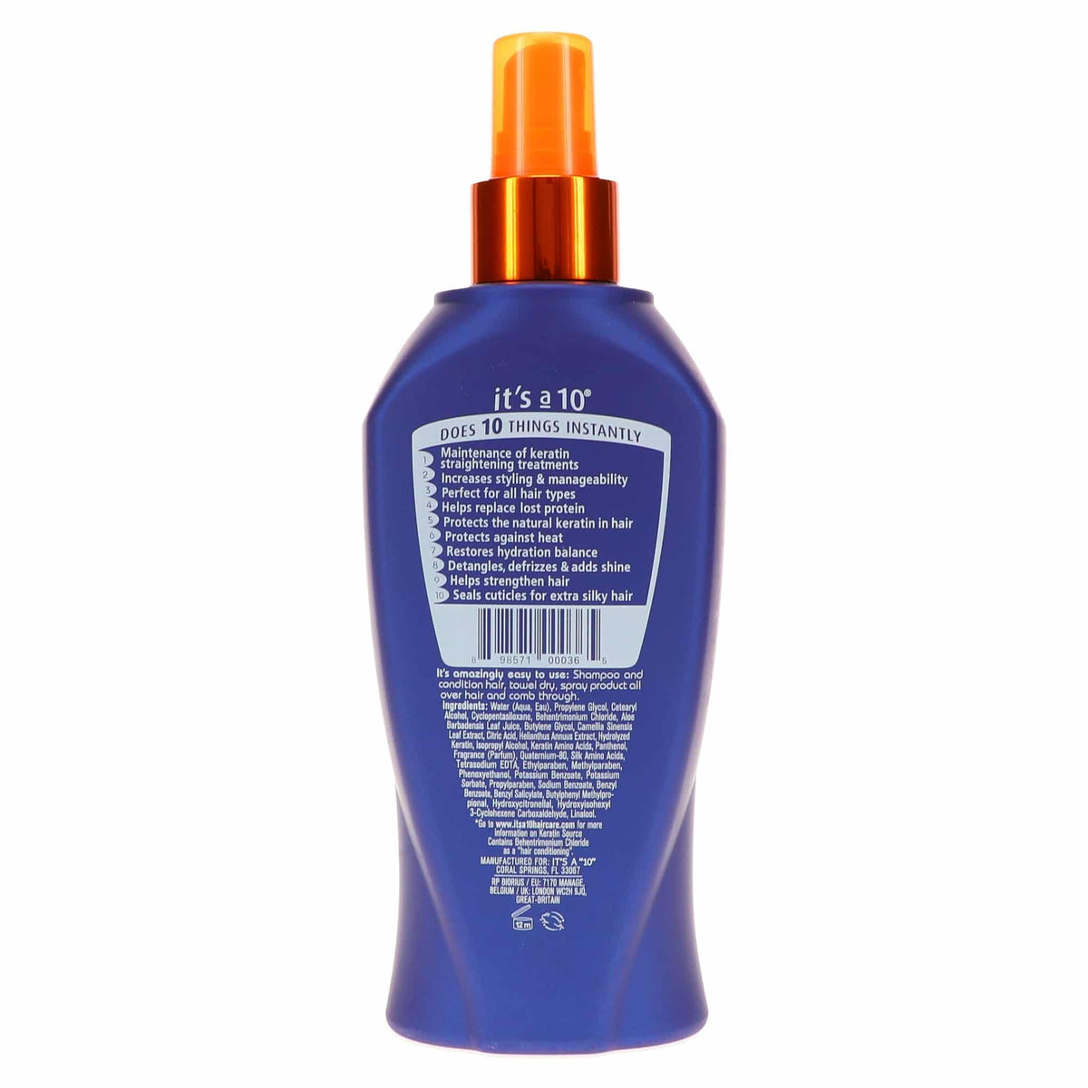 Leave-In Keratin Spray 10 fl. oz Pack of 2 Q990290