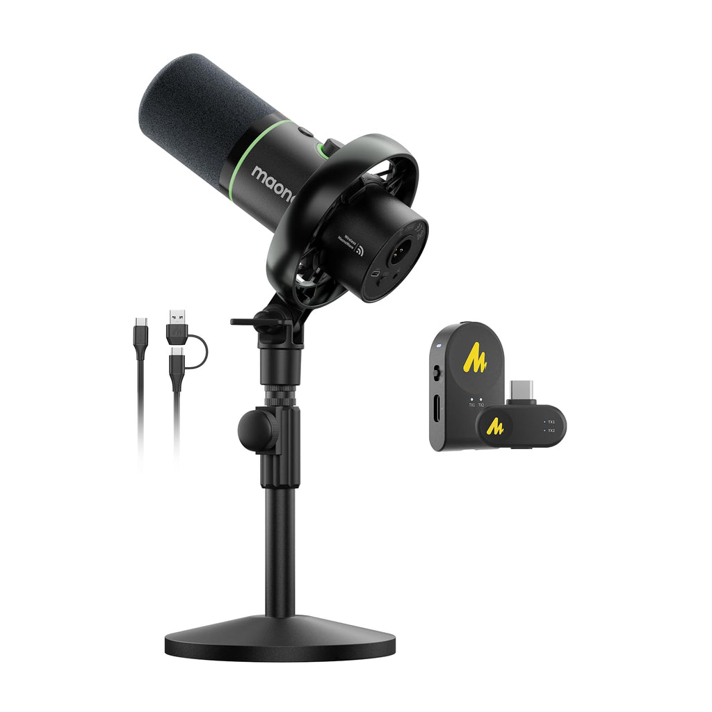 Hybrid Wireless Podcast Microphone O602847