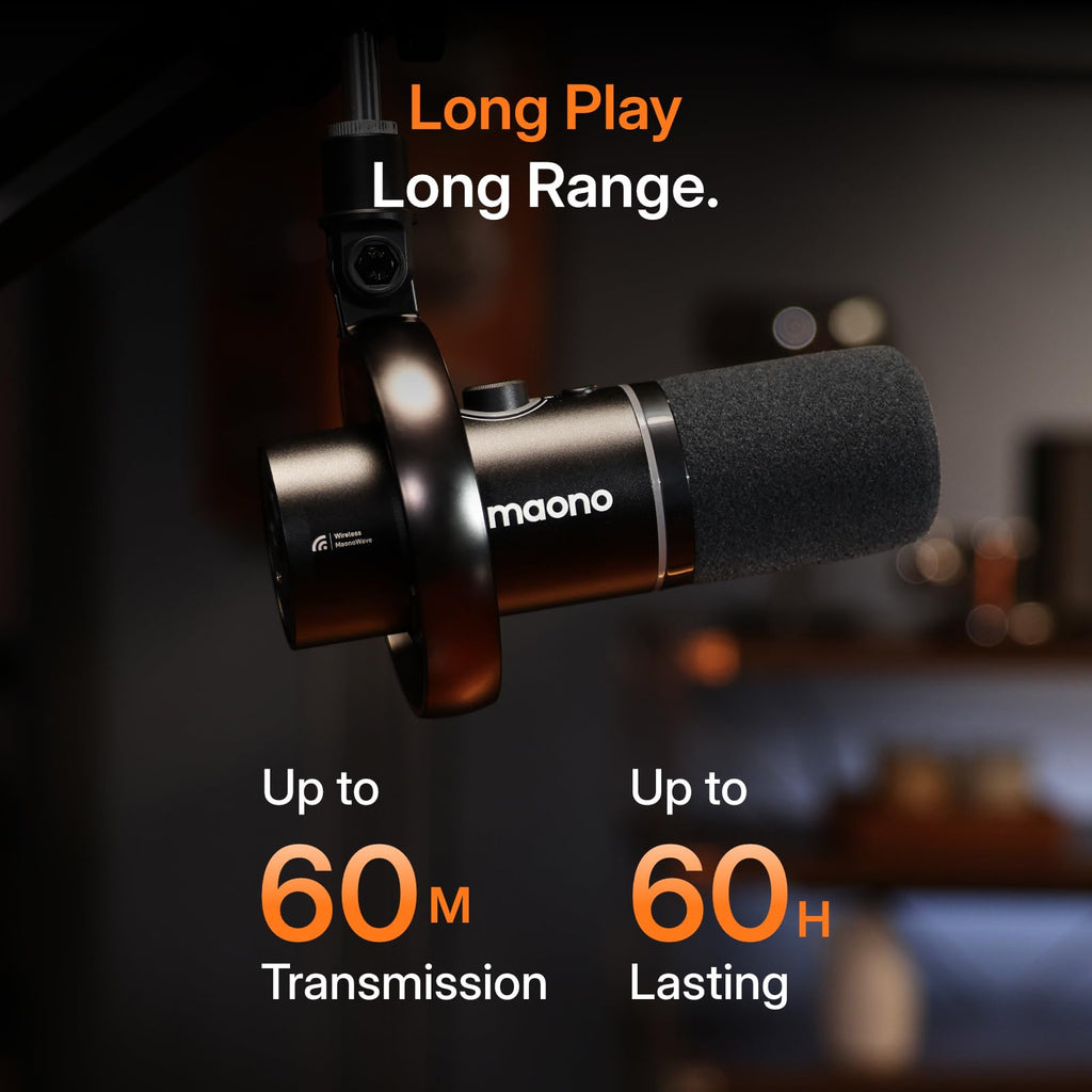Hybrid Wireless Podcast Microphone O602847