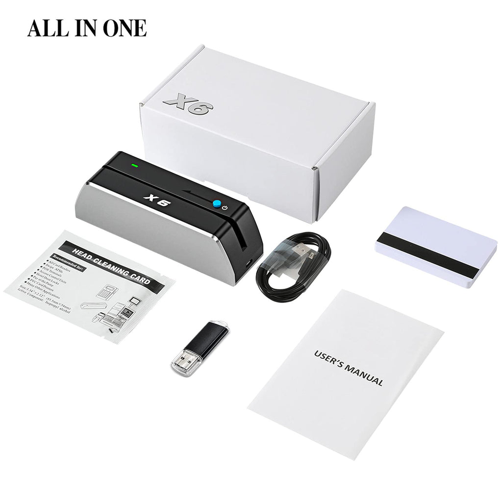 USB 3 Tracks Card Reader Writer F15815