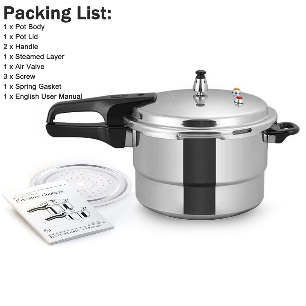 3 Quart Aluminum Pressure Cooker W548