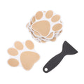 Dog Paw Non Slip Bathtub Stickers with Scraper N32426