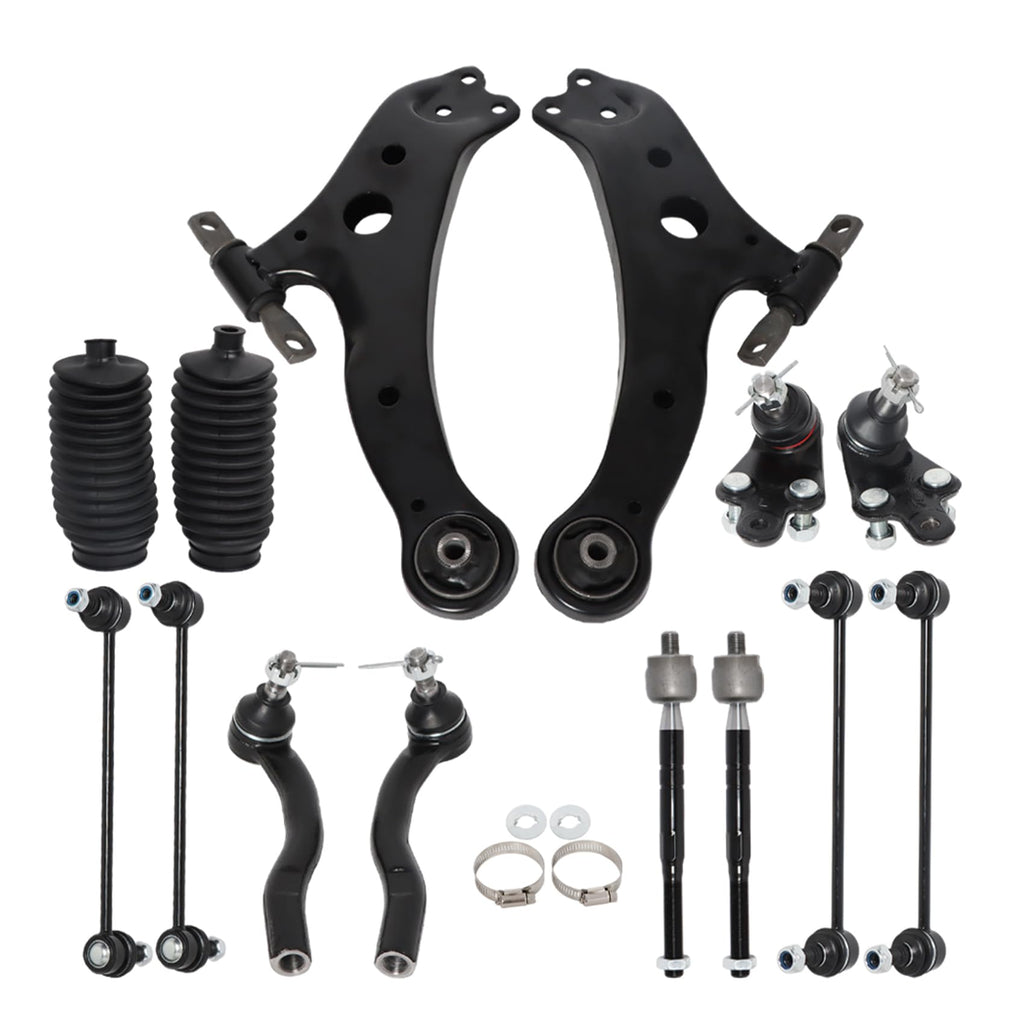 14PCS Front Lower Control Arm Suspension Y475