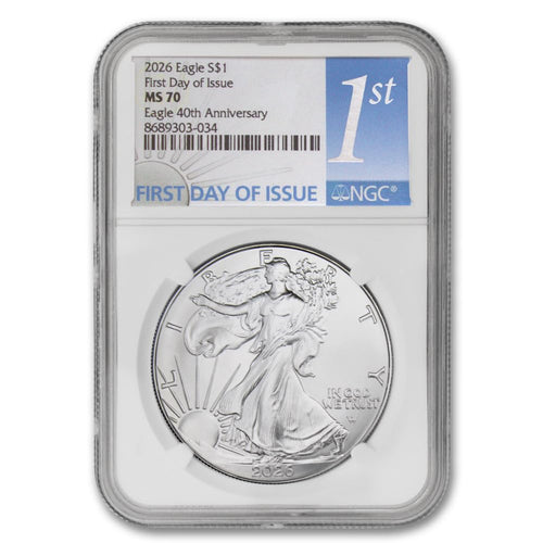 1 oz American Silver Eagle Coin MS-70 S75997