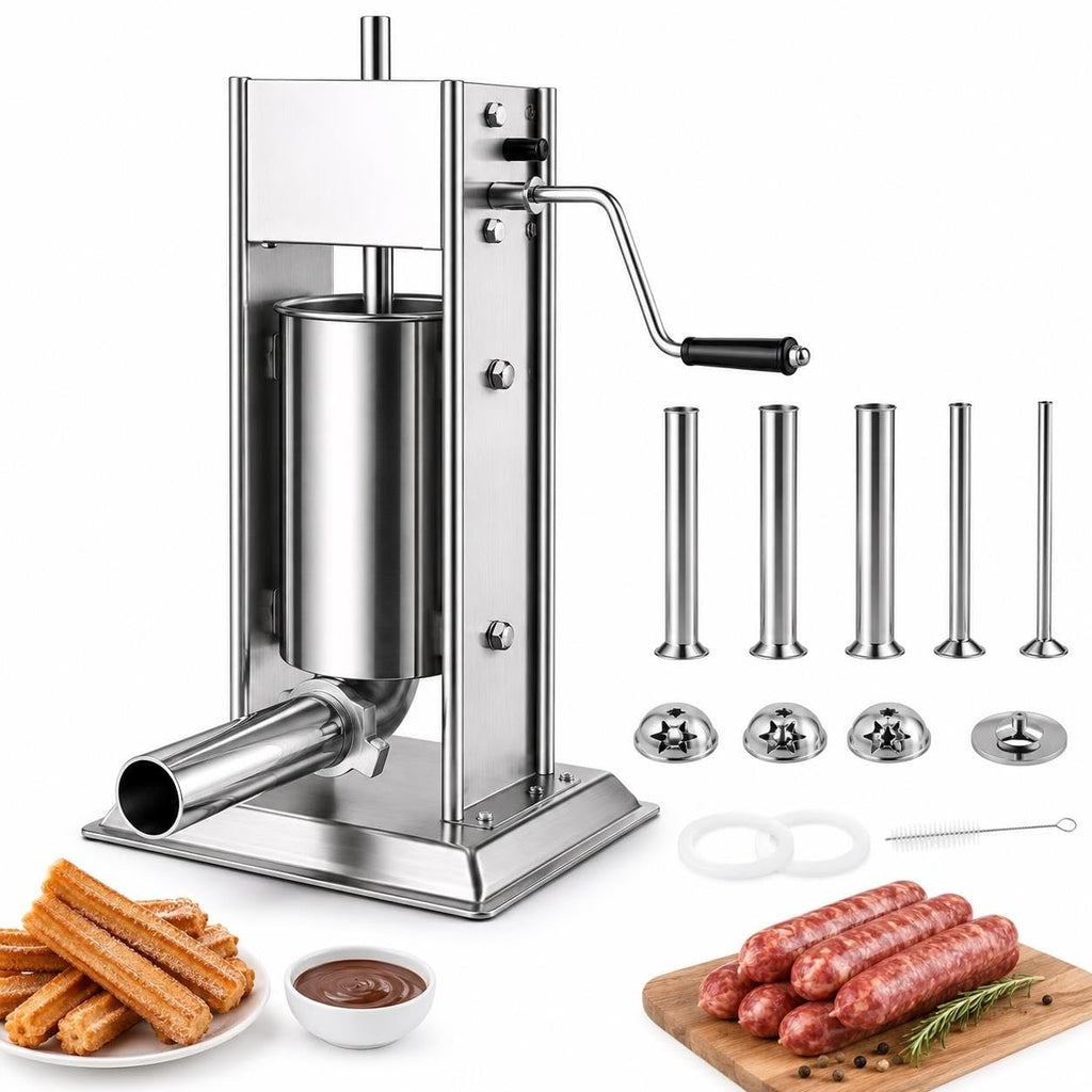 Stainless Steel Sausage Stuffer & Churro Press R305