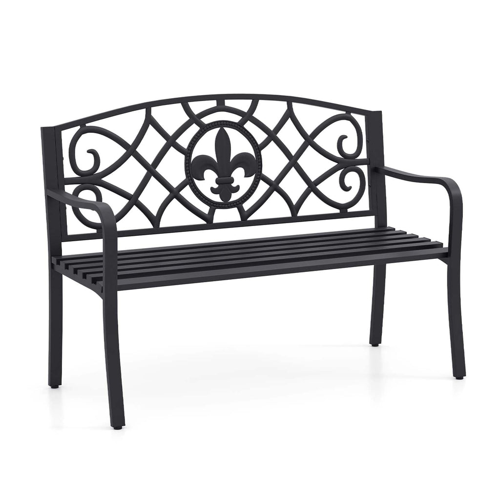 Metal Outdoor Bench D262413