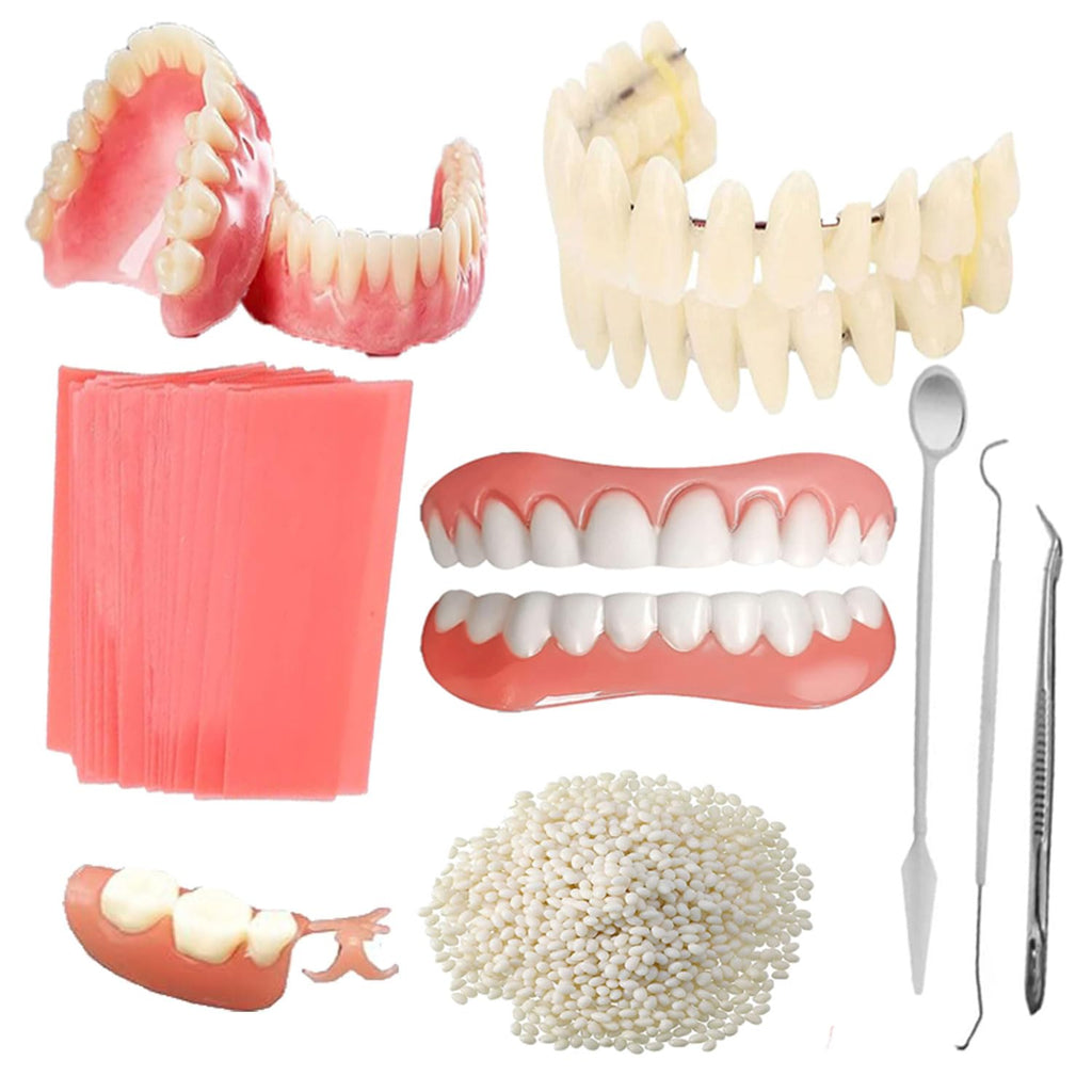 DIY Denture Making Kit with Tool Kit and Temporary Teeth C83762