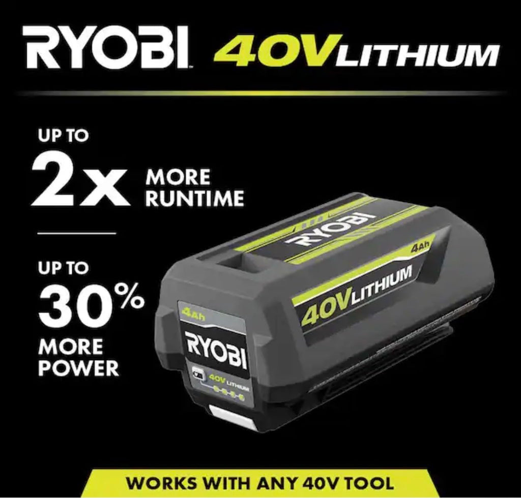 40V Lithium-ION 4.0 AH Battery and Charger V544345
