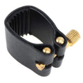 Alto Saxophone Mouthpiece Leather Ligature Fastener Black B6153