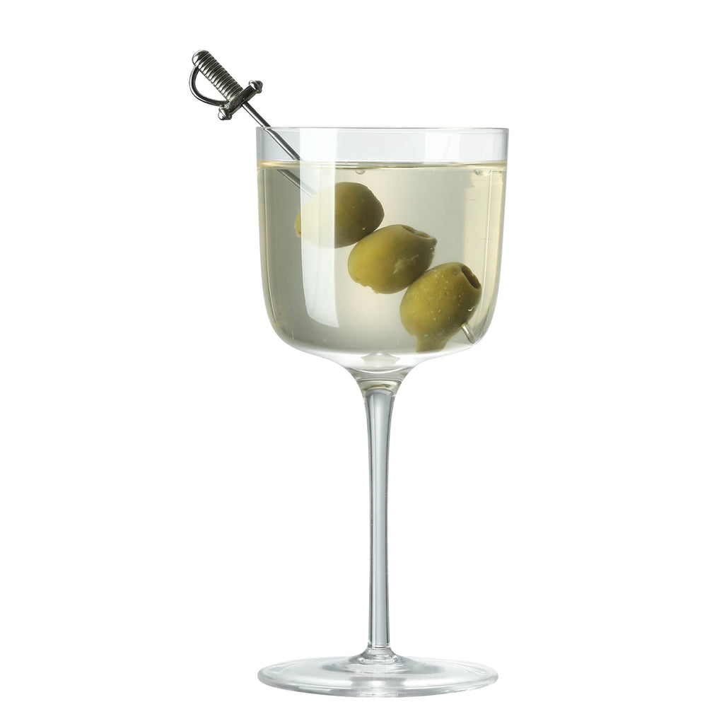 Hand Blown Martini Glasses Set of 6 A1677