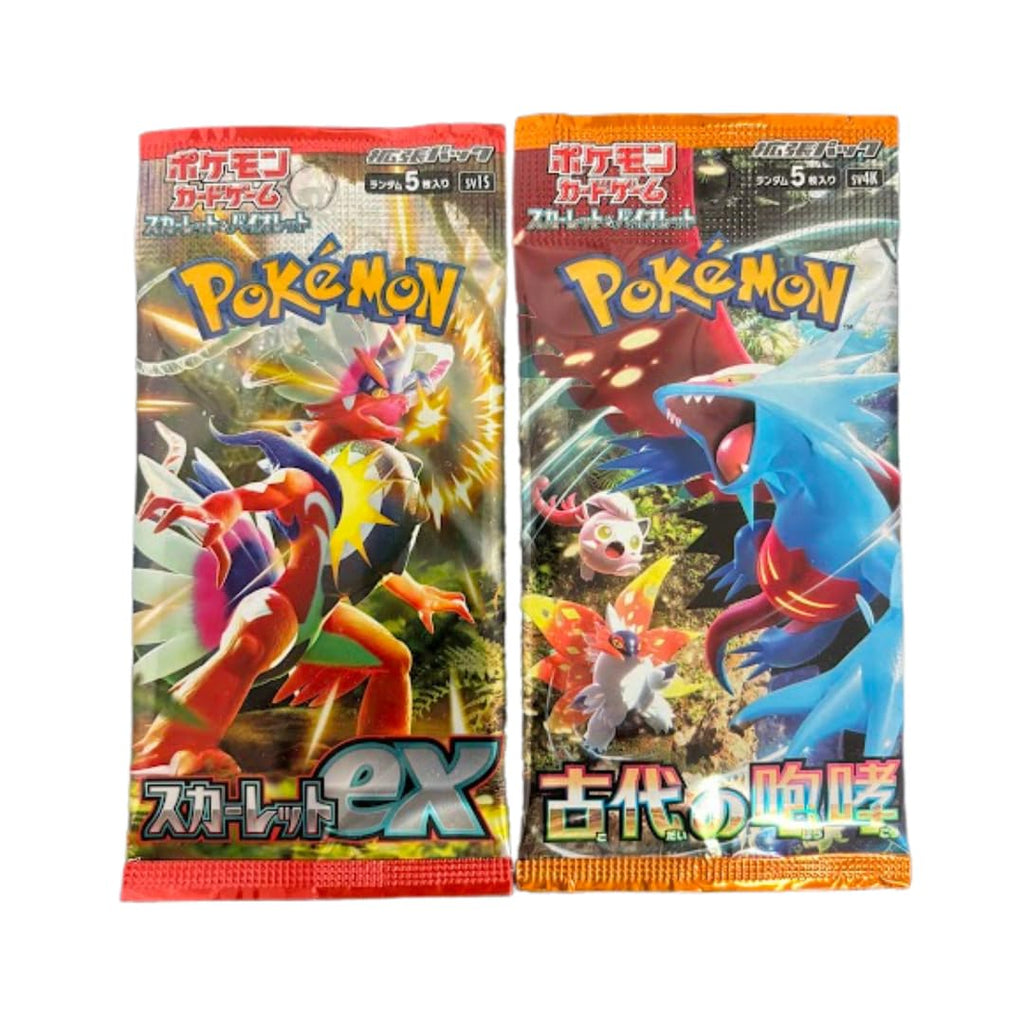 Pokemon Japanese Booster Pack Lot of 4 J863909