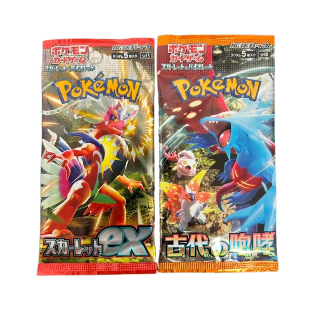 Pokemon Japanese Booster Pack Lot of 4 J863909