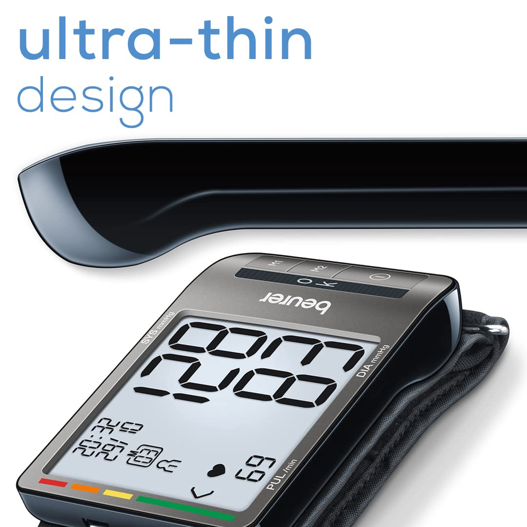 Wrist Blood Pressure Monitor with XL Cuff and Storage Case G107