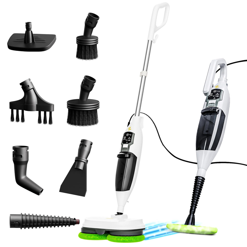 15-in-1 Electric Steam Mop with 3 Steam Modes K7453