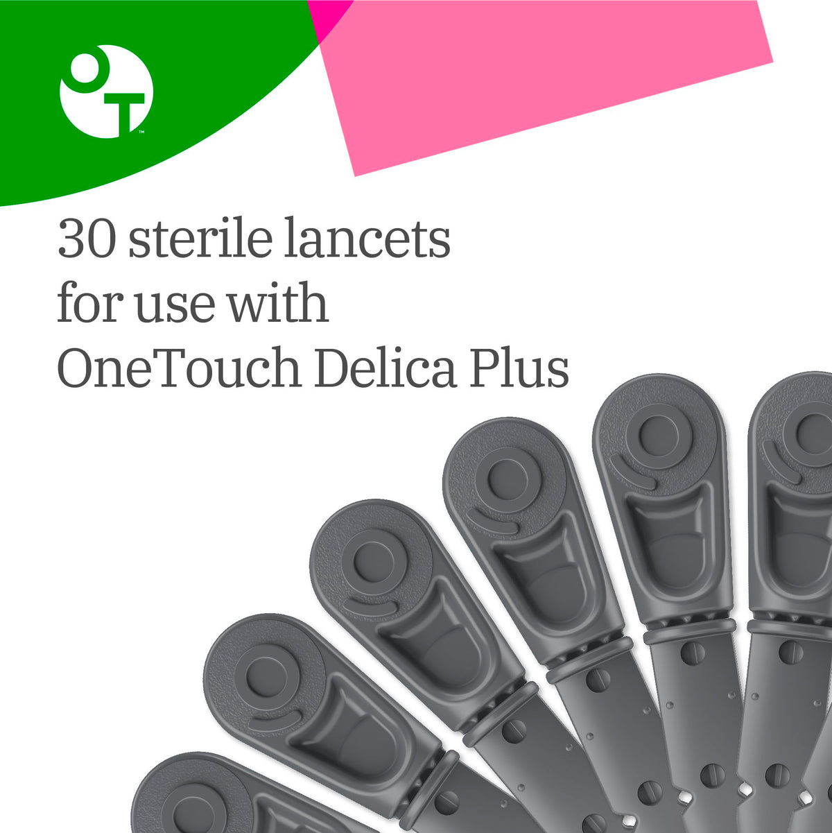 Test Strips and Lancets, 30 Each, 60 Count S56299