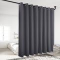 Grey 120 by 84 Inch Blackout Curtain Panel W334