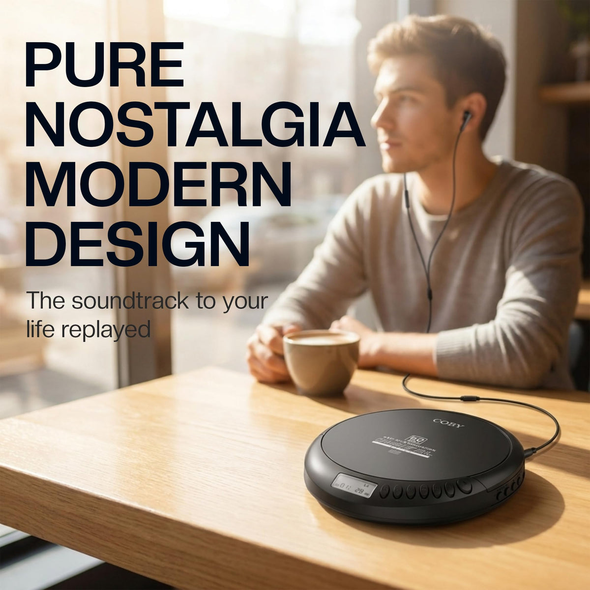 Portable CD Player with FM Radio L1540