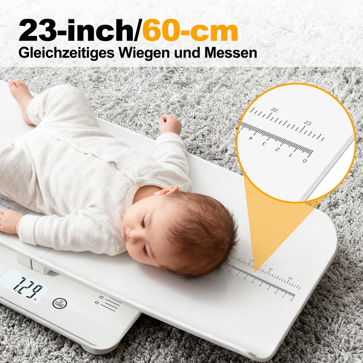 4-in-1 Digital Baby Scale D9035