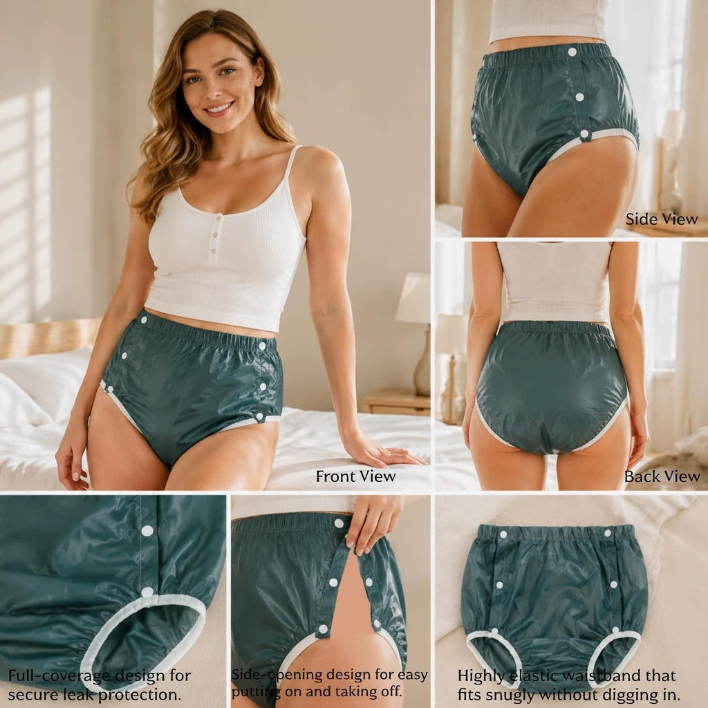TPU Snap-on Washable Reusable Incontinence Pants L1184