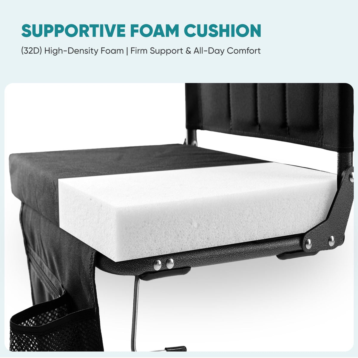 Stadium Seats with Back Support 2-Pack P8313