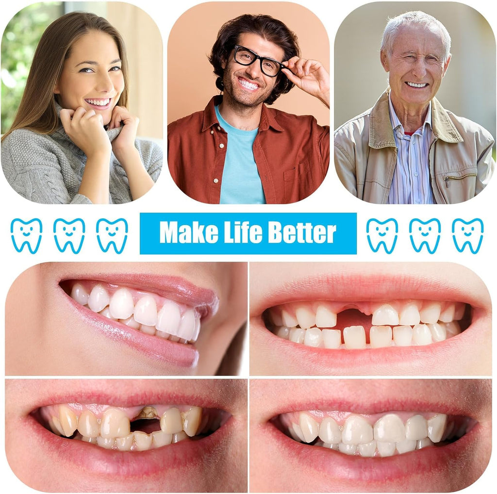 DIY Denture Making Kit with Tool Kit and Temporary Teeth C83762