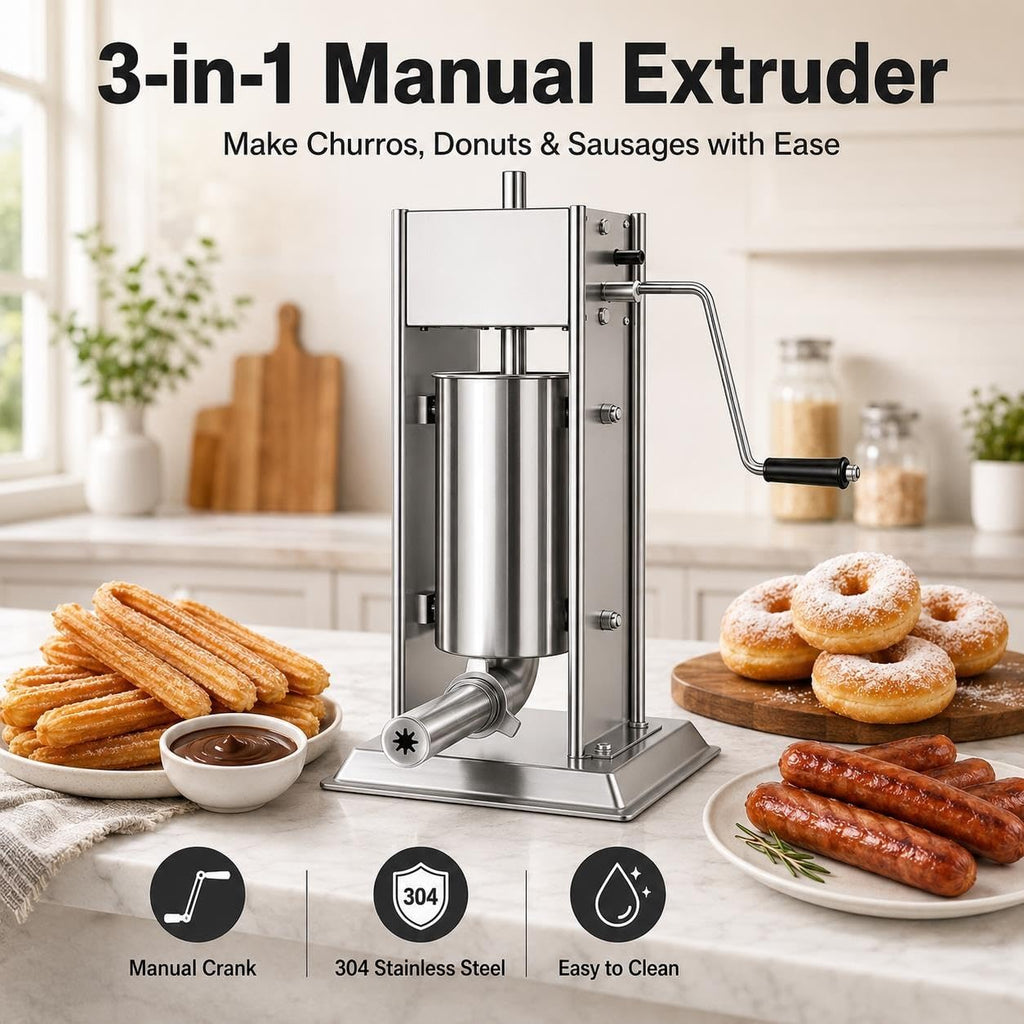 Stainless Steel Sausage Stuffer & Churro Press R305