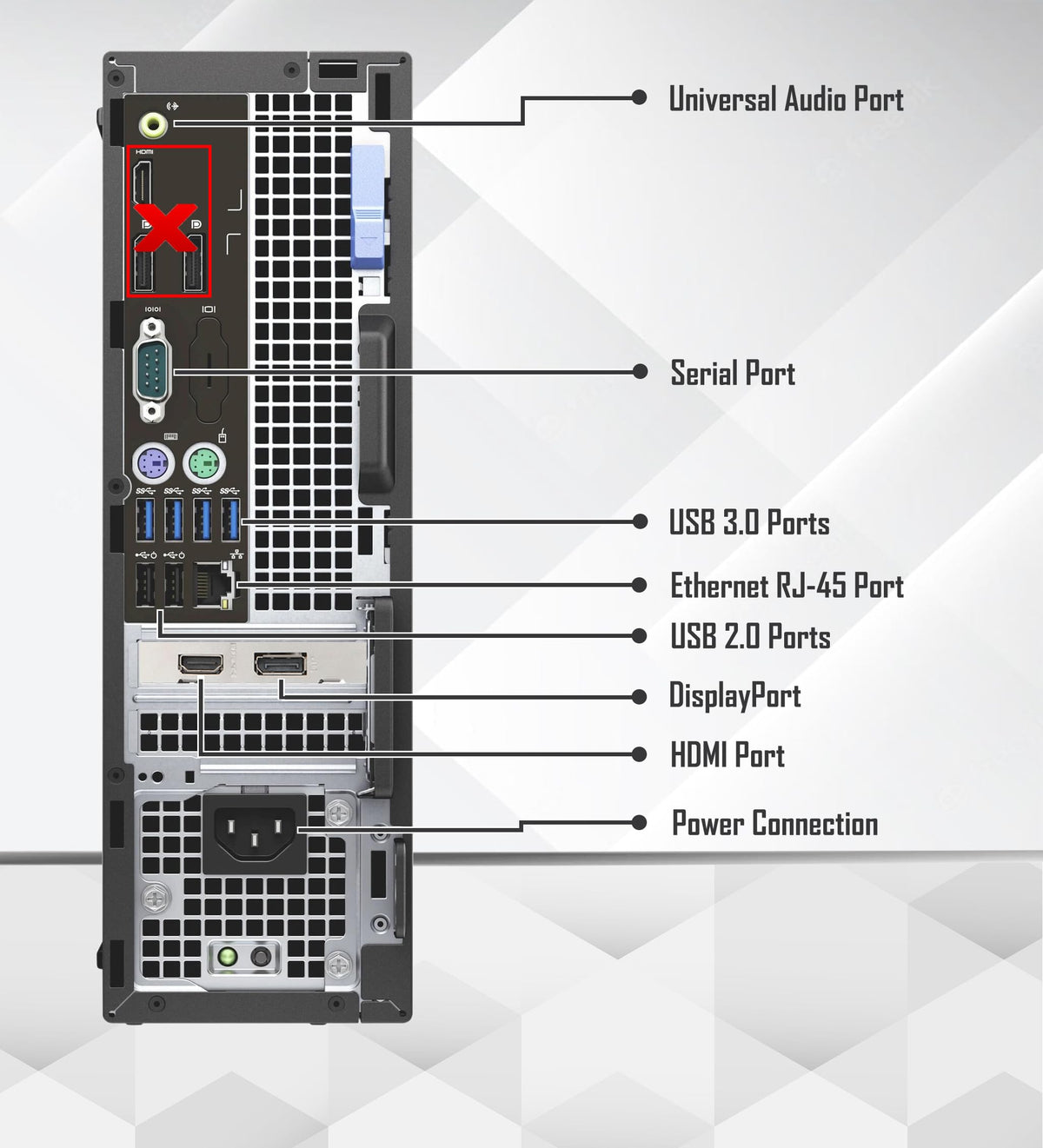 Gaming Desktop PC Intel Core i5 16GB RAM 512GB SSD S39402