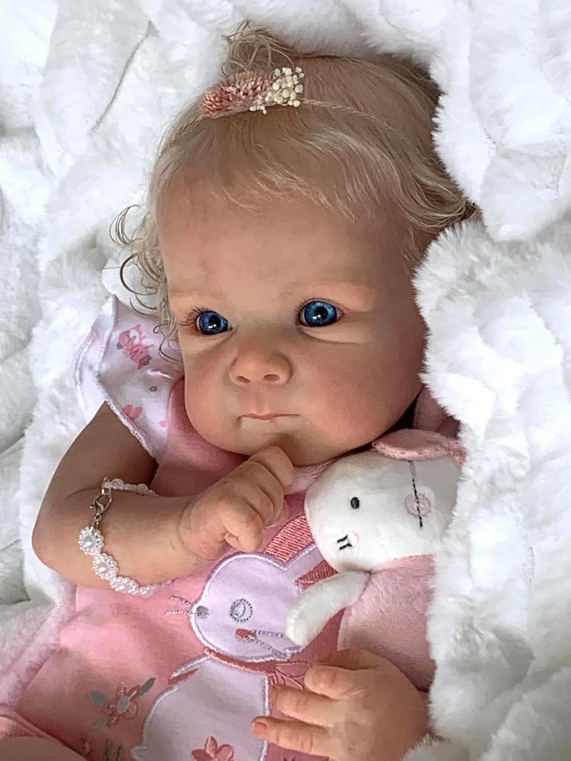18 inch Silicone Full Body Vinyl Reborn Baby Dolls K62772