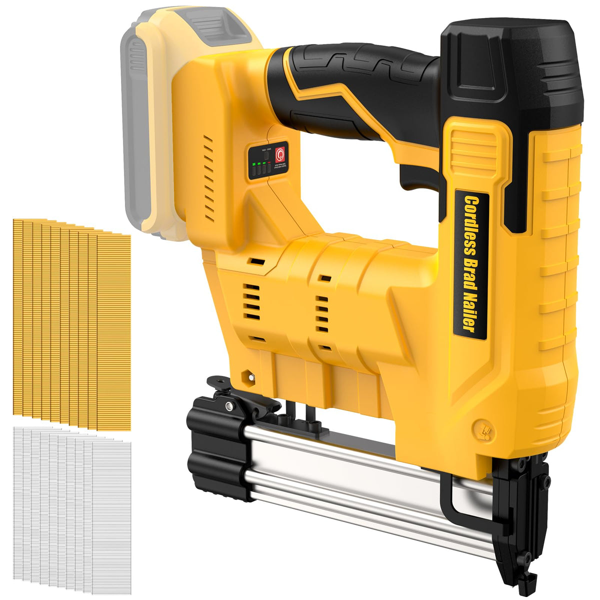 2-in-1 Cordless Brad Nailer & Staple Gun Y681896