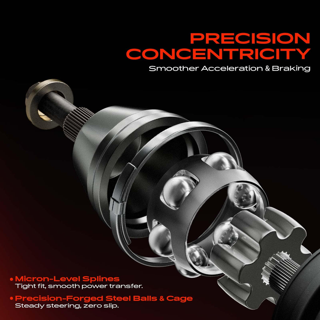 Front CV Axle Shaft Assembly E161935