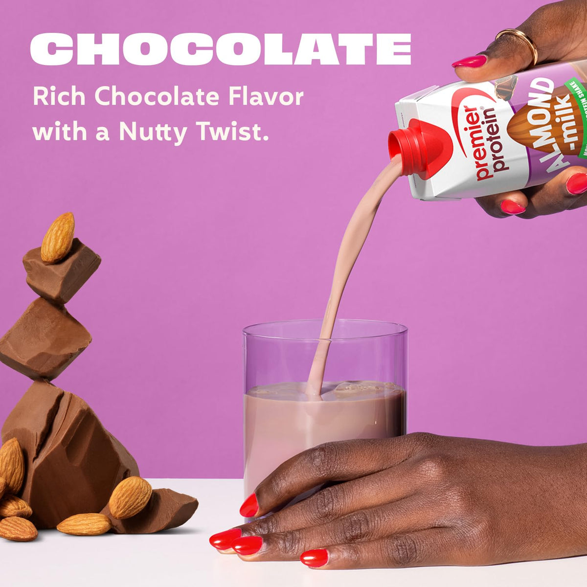 Chocolate Almondmilk Protein Shake 20g Protein 12 Pack Z20171